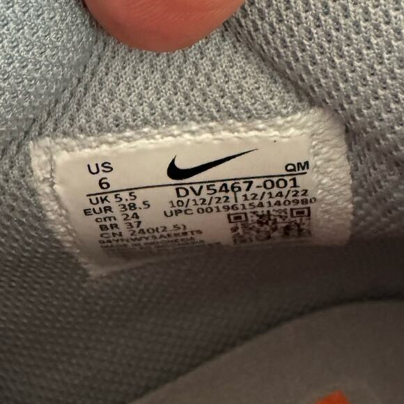 Nike SB Blazer Mid Wolf Grey Men 6 Women 7 - Picture 6 of 11